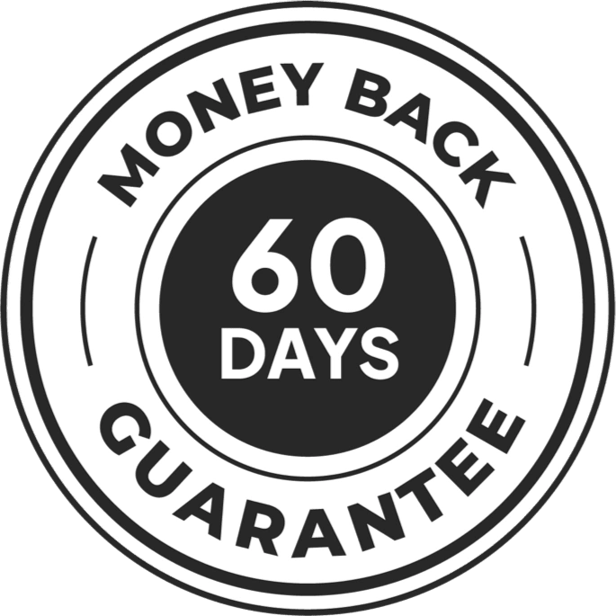 Vigor Boost 60 Day Money Back Guarantee Badge